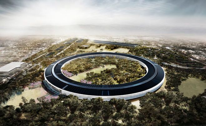 Pozrite sa ako pokračuje výstavba nového sídla spoločnosti Apple