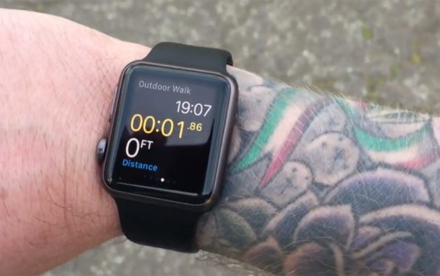 Apple Watch vs tetovanie