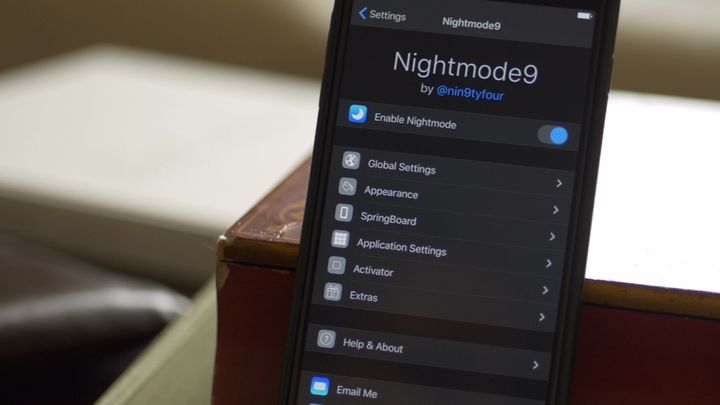 Dark Mode v iOS 10 v prvej beta verzii