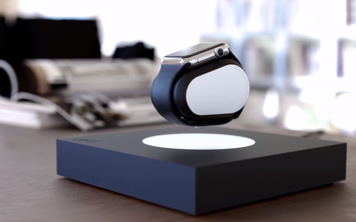 Levitujúca nabíjačka Apple Watch budúcnosti na Kickstarteri