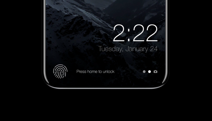 Krásny koncept iPhonu 8 s ešte krajším konceptom iOS 11